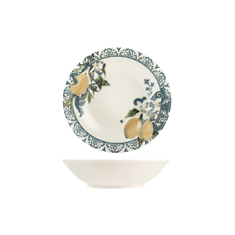 Coupe Sicily Servizio Piatti In Stoneware - Set 18 Pz