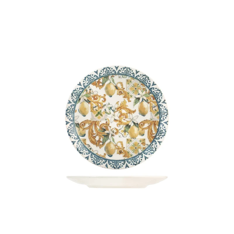 Coupe Sicily Servizio Piatti In Stoneware - Set 18 Pz