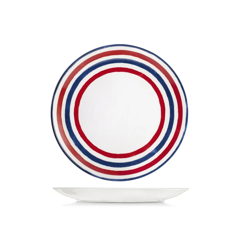 Coupe Graphic Servizio Piatti In Porcellana - Set 18 Pz