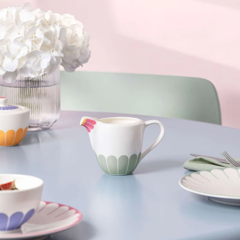 21 cl - Fleur Bricco In Porcellana Premium