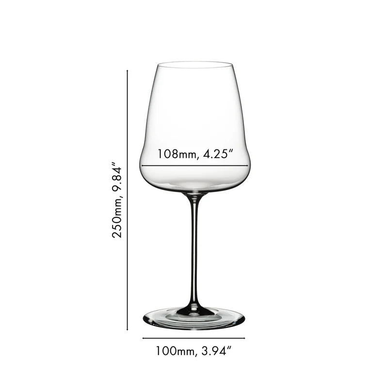 73.6 cl - Winewings Calice Vino Bianco Chardonnay In Vetro - Set 2 Pz