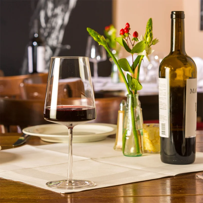 52 cl - Power Calice Vino Rosso in Vetro - Set 12 Pz
