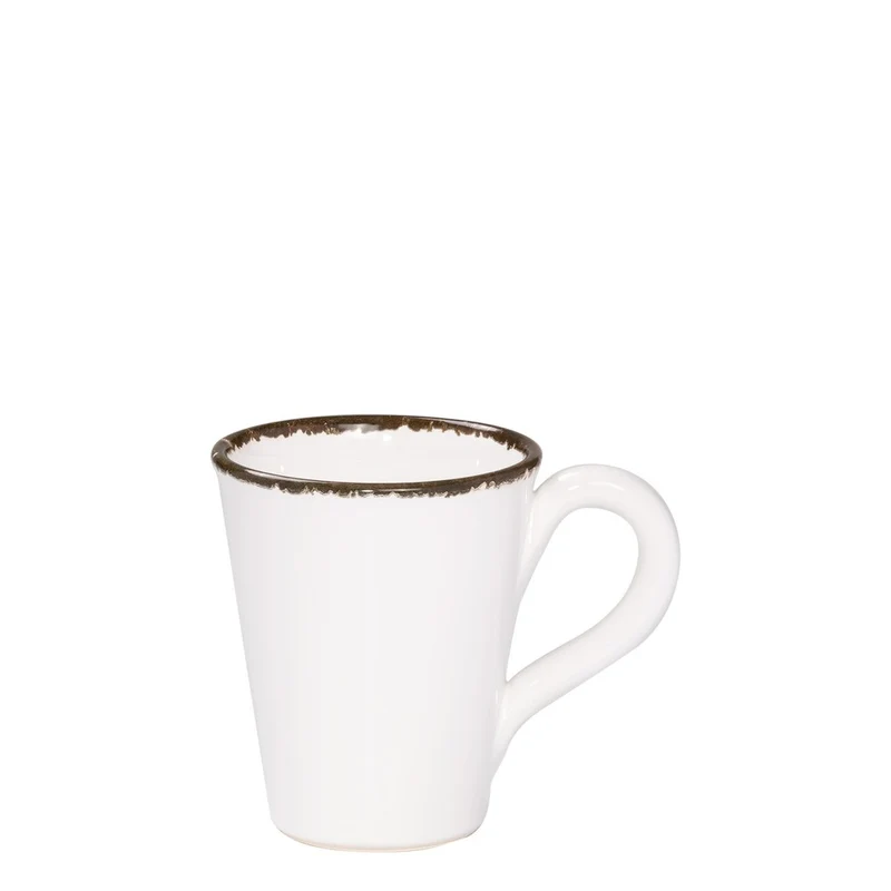 38 cl - Petit Tazza Mug Fatta a Mano In Ceramica