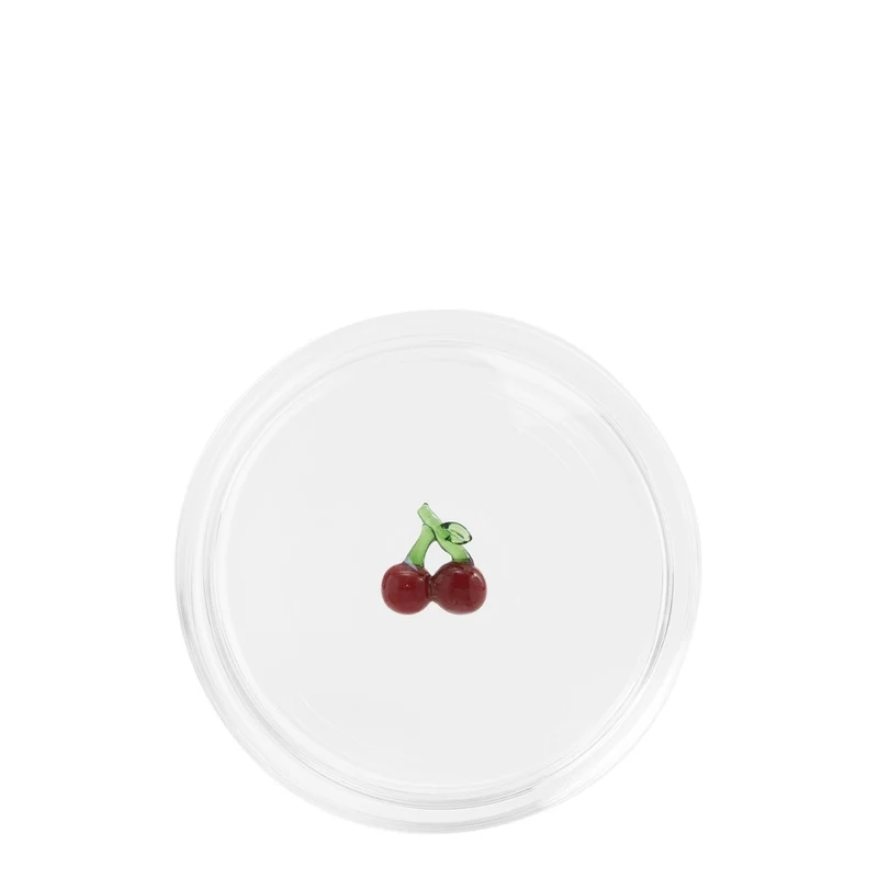 32.5 cl - Teca Frutta Coppa Fatta a Mano In Vetro Borosilicato