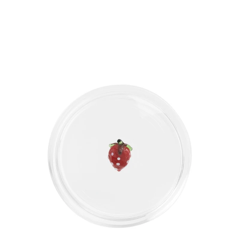 32.5 cl - Teca Frutta Coppa Fatta a Mano In Vetro Borosilicato