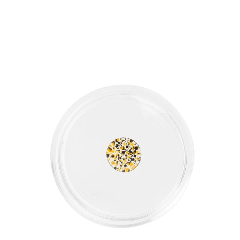 32.5 cl - Teca Terrazzo Coppa Fatta a Mano In Vetro Borosilicato