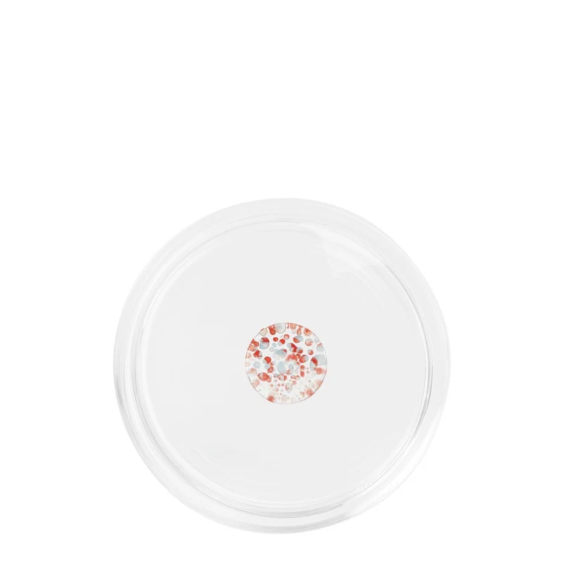 32.5 cl - Teca Terrazzo Coppa Fatta a Mano In Vetro Borosilicato