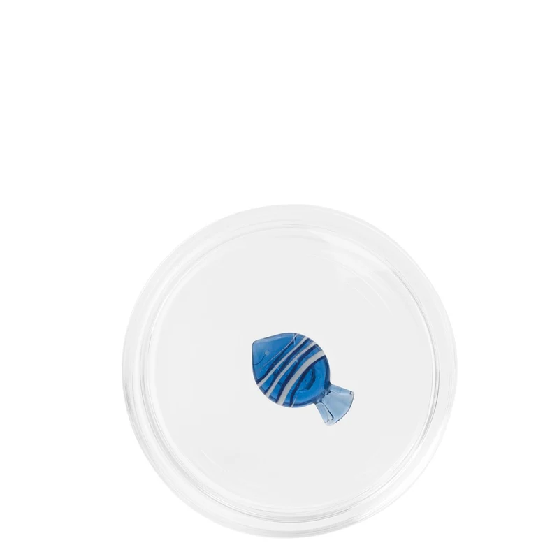 32.5 cl - Teca Mare Coppa Fatta a Mano In Vetro Borosilicato
