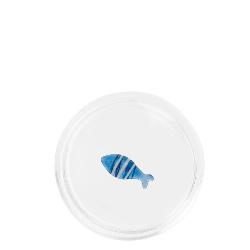 32.5 cl - Teca Mare Coppa Fatta a Mano In Vetro Borosilicato