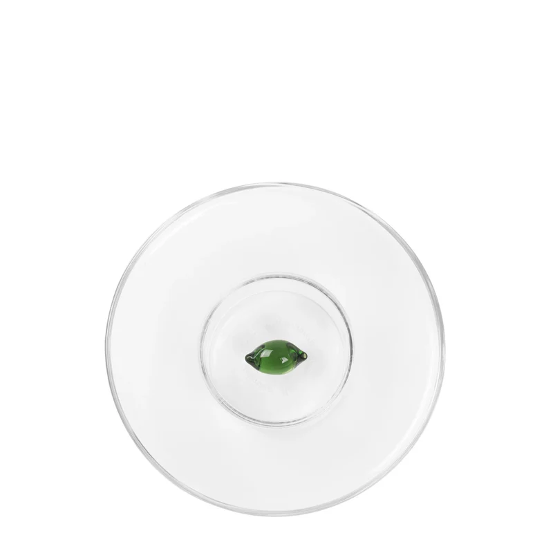 12 cm - Teca Tasting Alzatina Da Degustazione Fatta a Mano In Vetro Borosilicato