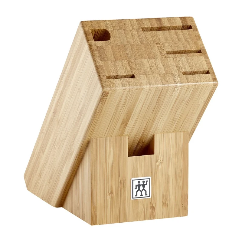 Gourmet Set Coltelli Con Ceppo In Bambù - Set 7 Pz