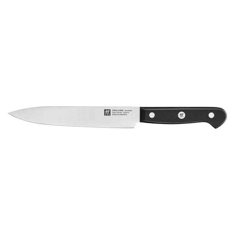 Gourmet Set Coltelli Con Ceppo In Acciaio Inox - Set 7 Pz
