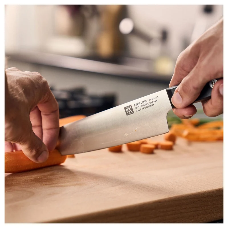 Gourmet Coltello Chef Liscio In Acciaio Inox