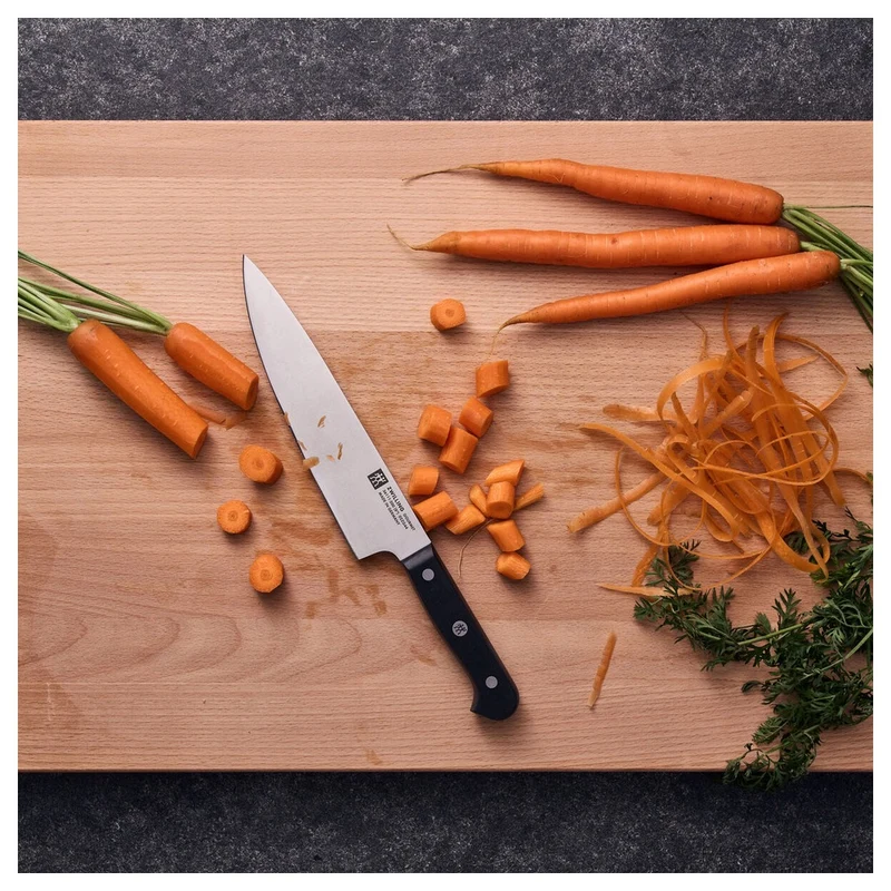 Gourmet Coltello Chef Liscio In Acciaio Inox