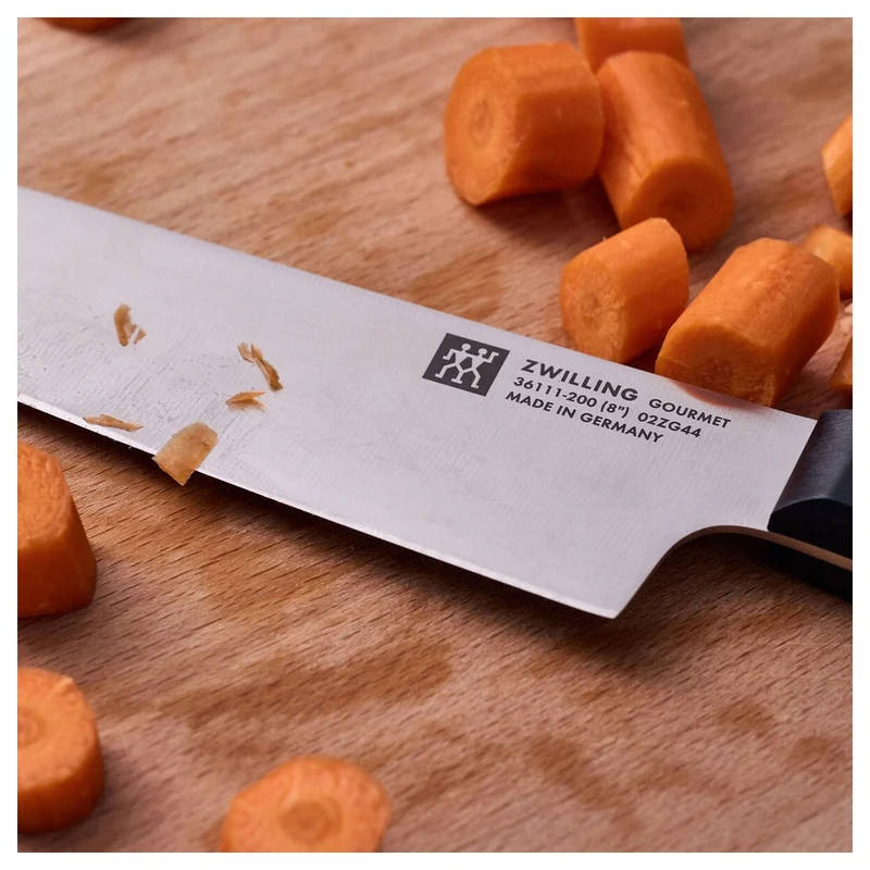 Gourmet Coltello Chef Liscio In Acciaio Inox