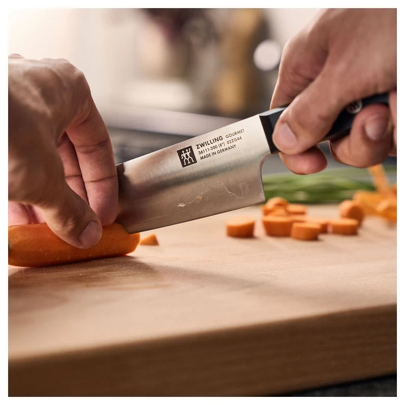 Gourmet Coltello Chef Liscio In Acciaio Inox
