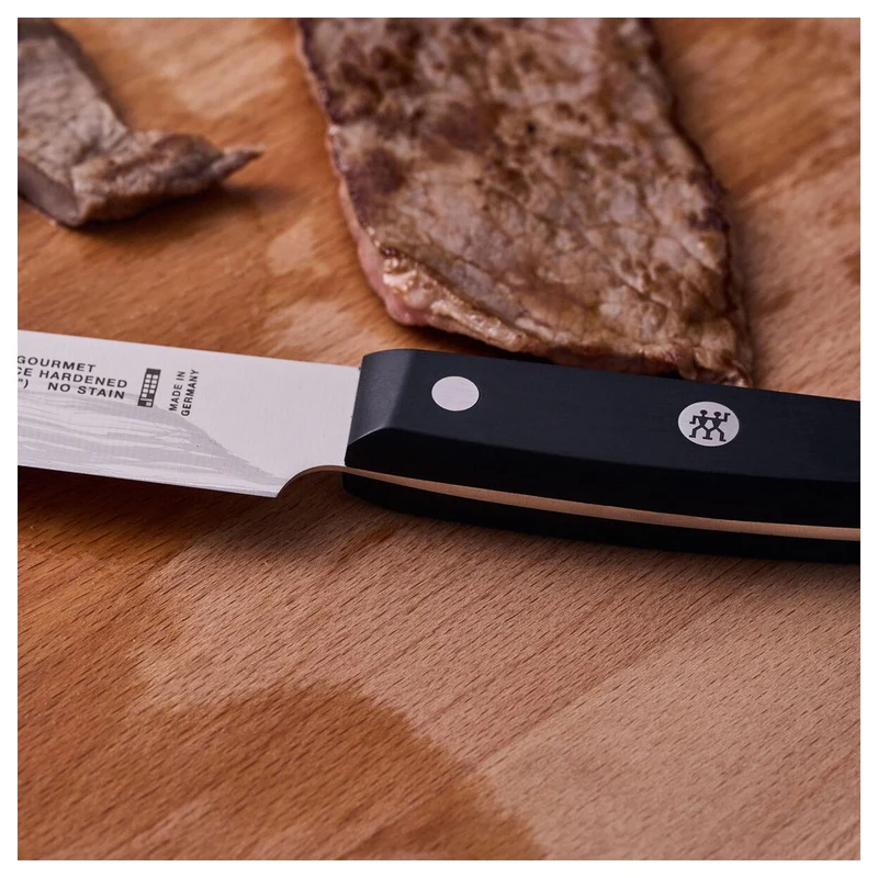 Gourmet Coltello Carne Liscio In Acciaio Inox