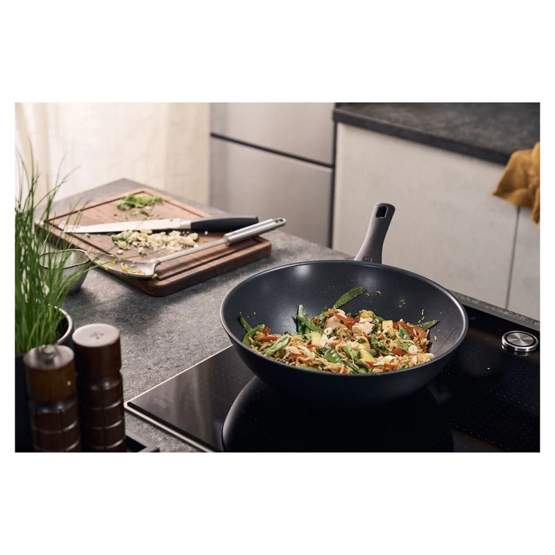 30 cm - Madura Wok Antiaderente In Alluminio