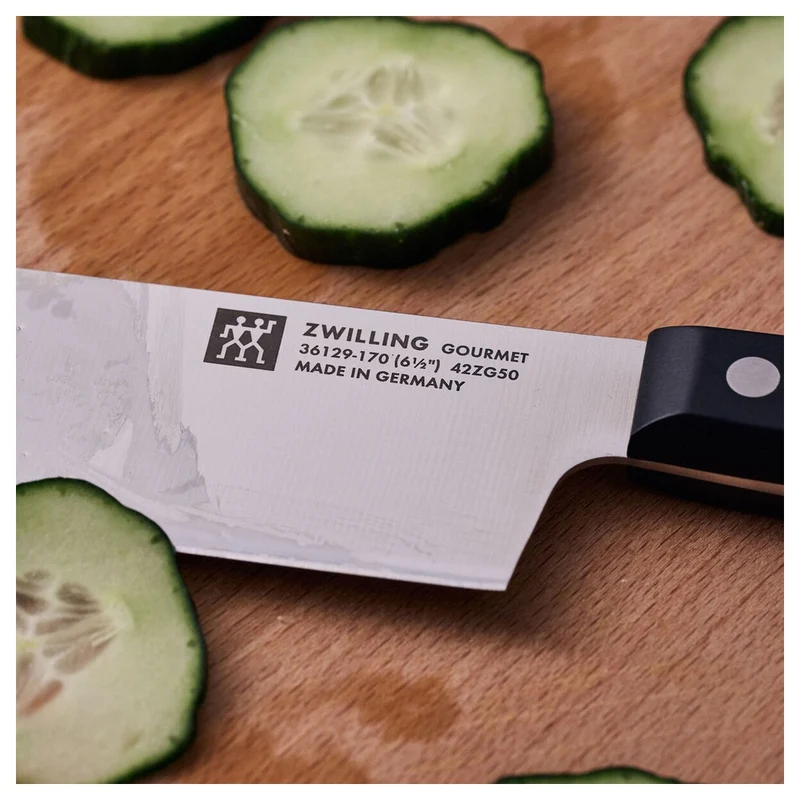 17 cm - Gourmet Coltello Nakiri In Acciaio Inox