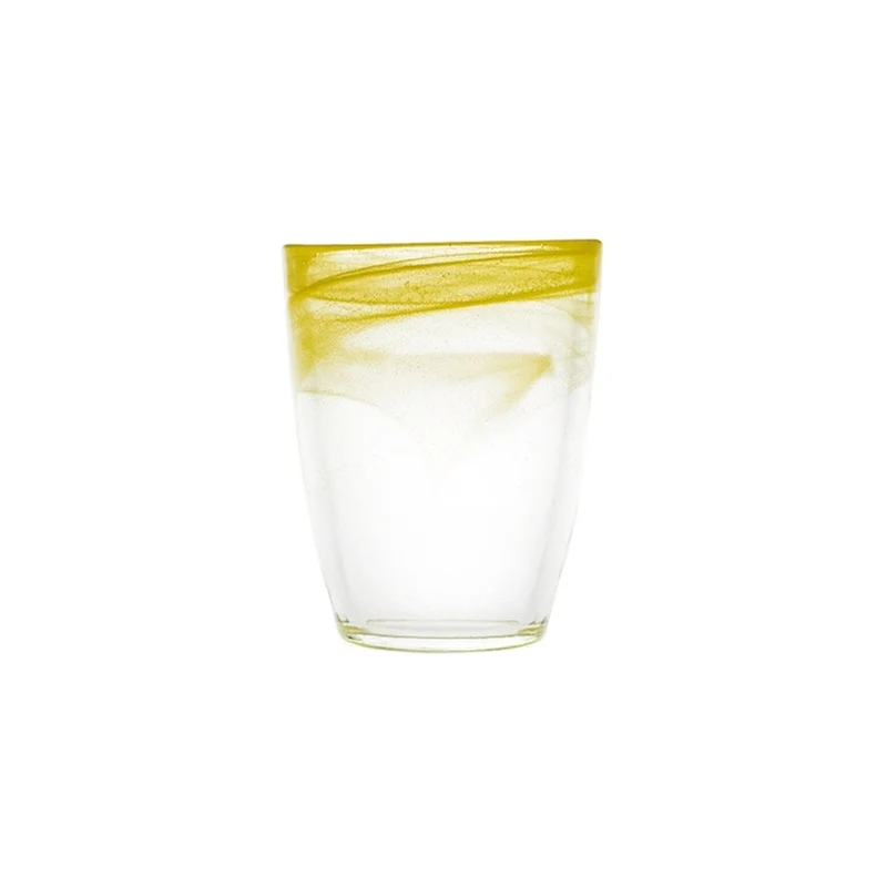 35 cl - Alabastro Bicchiere Acqua In Vetro - Set 9 Pz