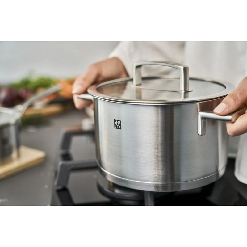 Vitality Batteria Pentole In Acciaio Inox 18/10 - Set 5 Pz