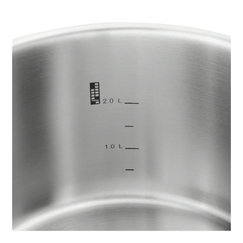 Vitality Batteria Pentole In Acciaio Inox 18/10 - Set 5 Pz