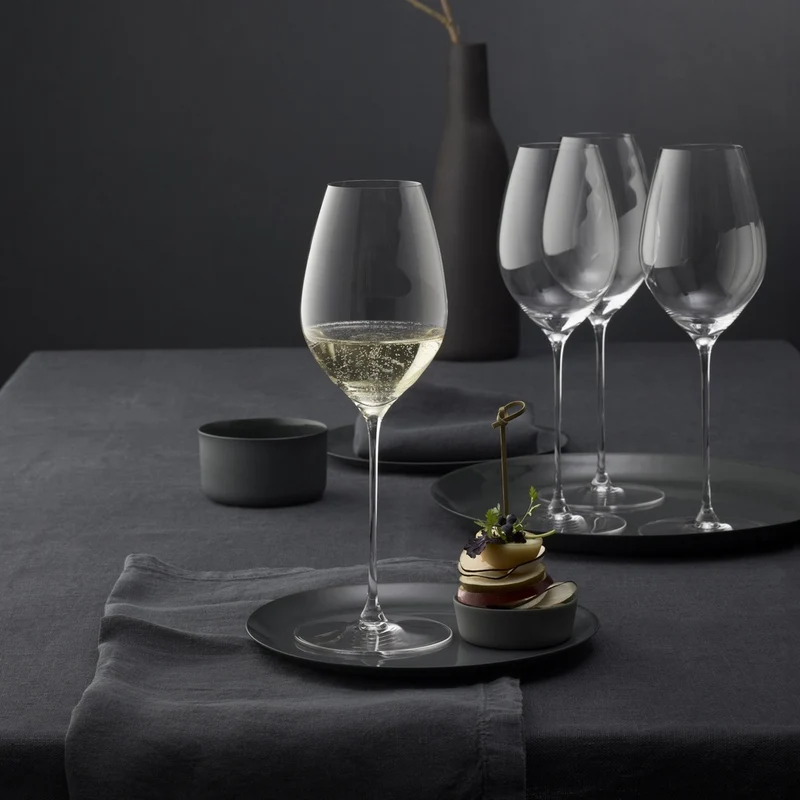 46.4 cl - Superleggero Calice Flute Champagne In Vetro - Set 2 Pz