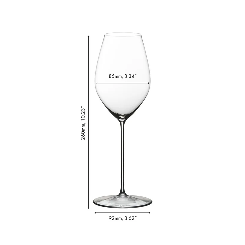 46.4 cl - Superleggero Calice Flute Champagne In Vetro - Set 2 Pz