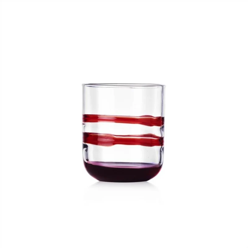 35 cl - Gesti Bicchiere Acqua Tumbler In Vetro Soffiato A Bocca