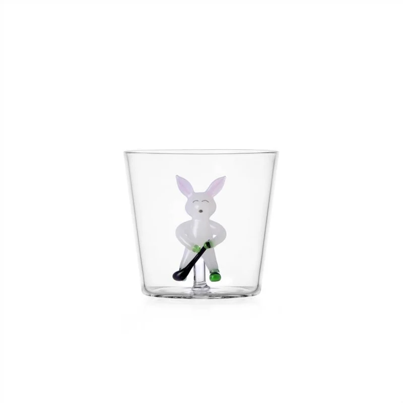30 cl - Snow Games Bicchiere Acqua Tumbler In Vetro Borosilicato