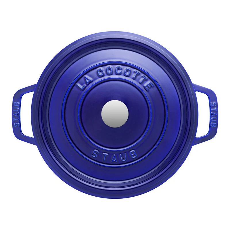 28 cm - Cocotte Casseruola Rotonda In Ghisa Smaltata