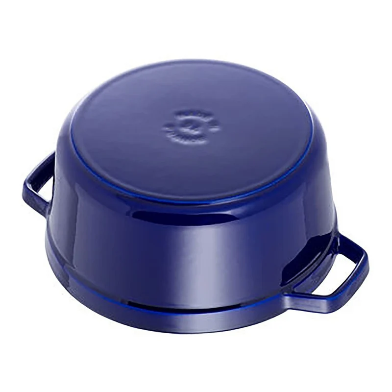 28 cm - Cocotte Casseruola Rotonda In Ghisa Smaltata