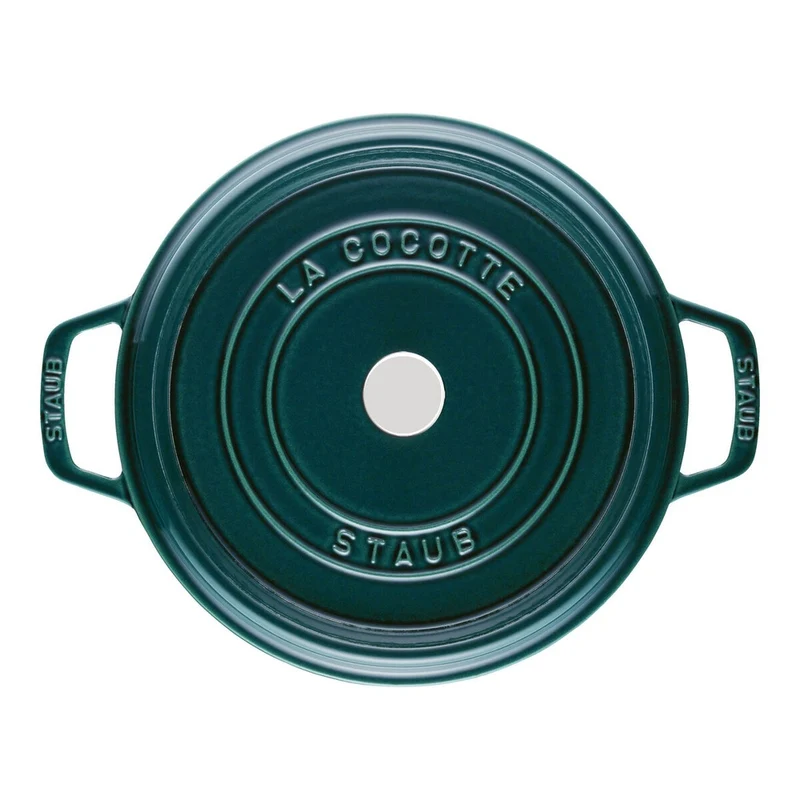 28 cm - Cocotte Casseruola Rotonda In Ghisa Smaltata