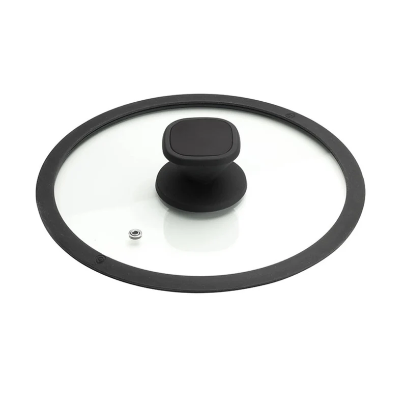 Pro Casseruola Bassa Con Coperchio In Alluminio Antiaderente