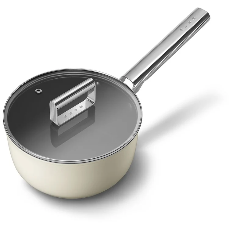 20 cm - Cookware Casseruola Alta Con Manico Antiaderente Ceramico In Alluminio Con Coperchio