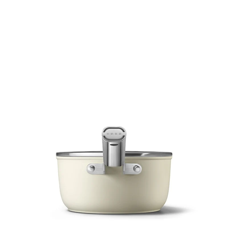 20 cm - Cookware Casseruola Alta Con Manico Antiaderente Ceramico In Alluminio Con Coperchio