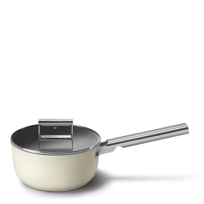 20 cm - Cookware Casseruola Alta Con Manico Antiaderente Ceramico In Alluminio Con Coperchio