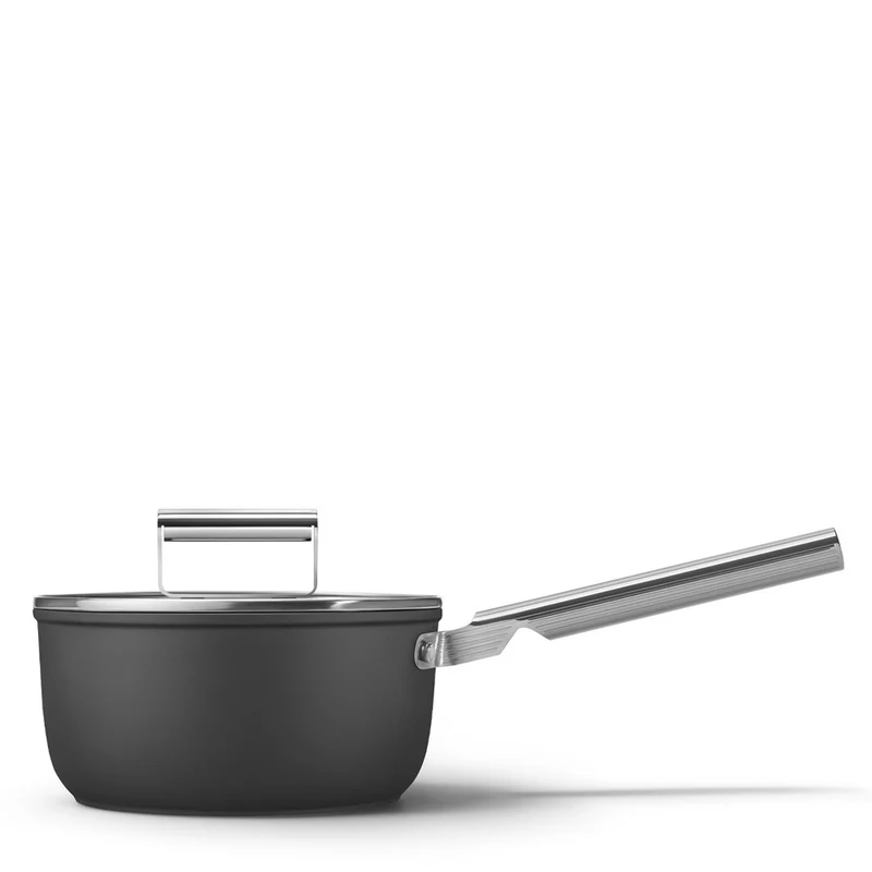 20 cm - Cookware Casseruola Alta Con Manico Antiaderente Ceramico In Alluminio Con Coperchio