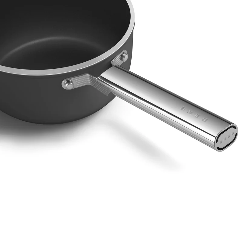 20 cm - Cookware Casseruola Alta Con Manico Antiaderente Ceramico In Alluminio Con Coperchio
