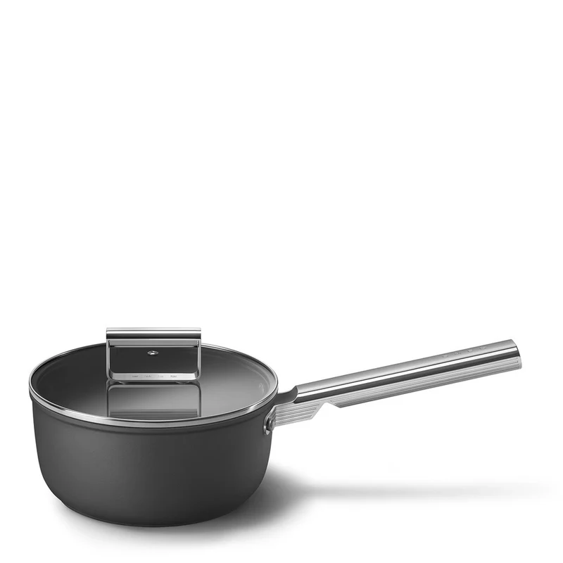 20 cm - Cookware Casseruola Alta Con Manico Antiaderente Ceramico In Alluminio Con Coperchio