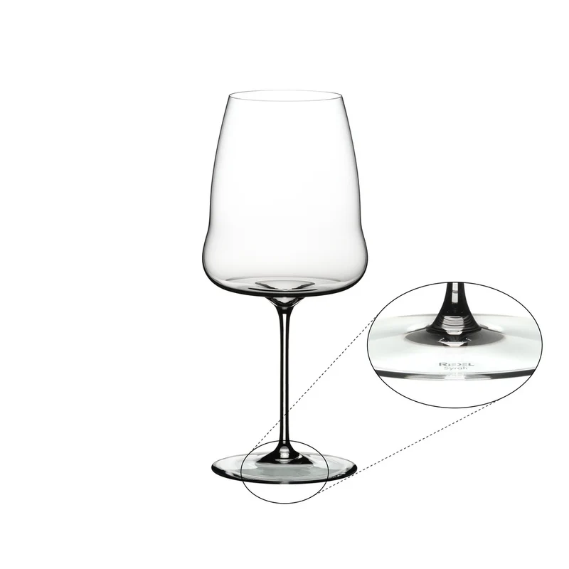 86.5 cl - Winewings Calice Vino Rosso Syrah-Shiraz In Vetro - Set 2 Pz