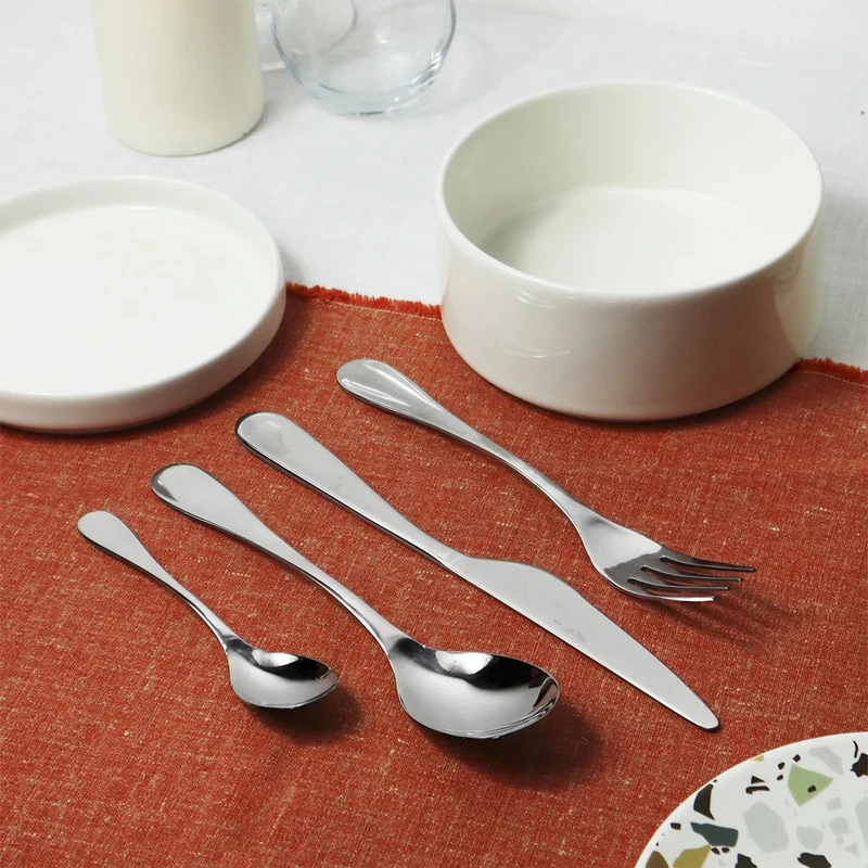 Drop Prima Servizio Posate In Acciaio Inox - Set 24 Pz