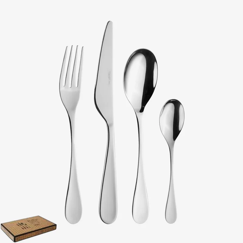 Drop Prima Servizio Posate In Acciaio Inox - Set 24 Pz