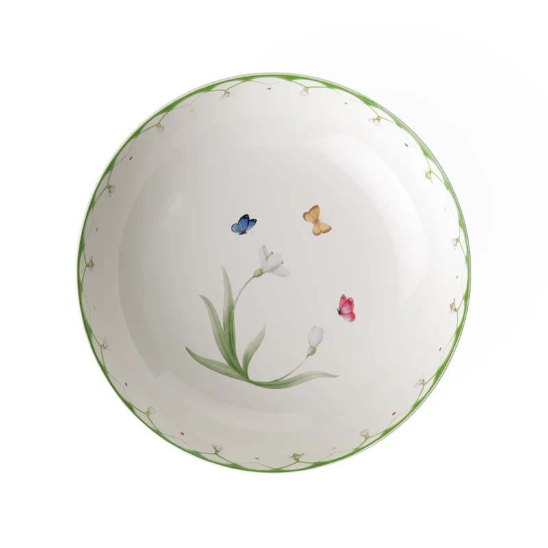 37 cl - Colorful Spring Coppetta Macedonia Dessert In Porcellana Premium - Set 6 Pz