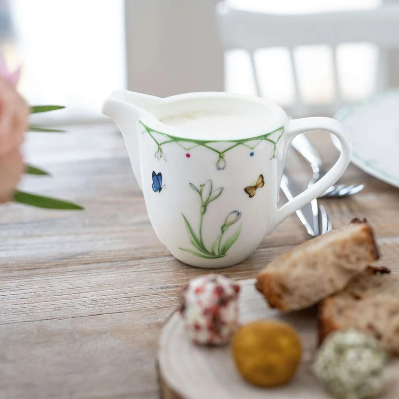 21 cl - Colorful Spring Bricco In Porcellana Premium