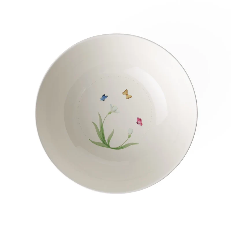 170 cl - Colorful Spring Insalatiera In Porcellana Premium