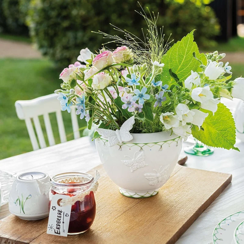 140 cl - Colorful Spring Vaso In Porcellana Premium