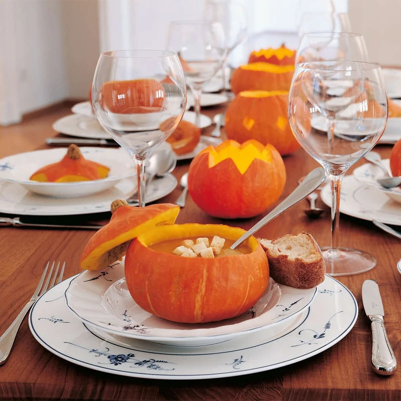 31 cl - Vieux Luxembourg Piatto Fondo In Porcellana Premium - Set 6 Pz