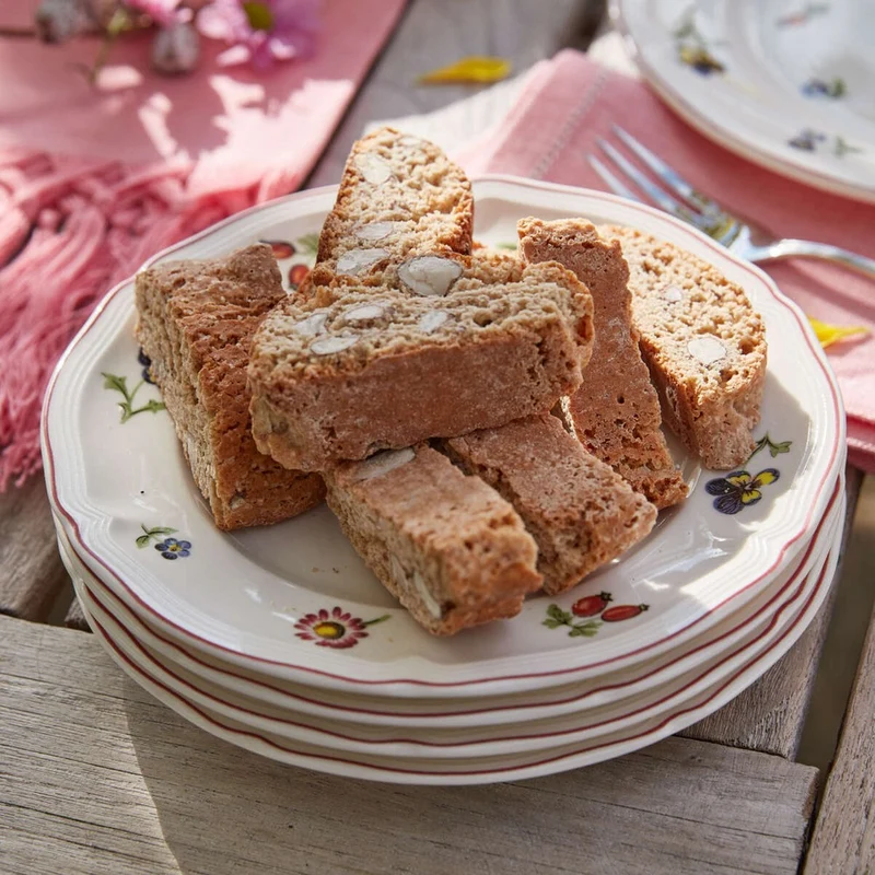 33 cl - Petite Fleur Piatto Fondo In Porcellana Premium - Set 6 Pz