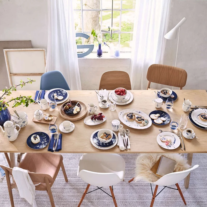 25 cm - Vieux Luxembourg Raviera Piatto Da Portata Ovale In Porcellana Premium